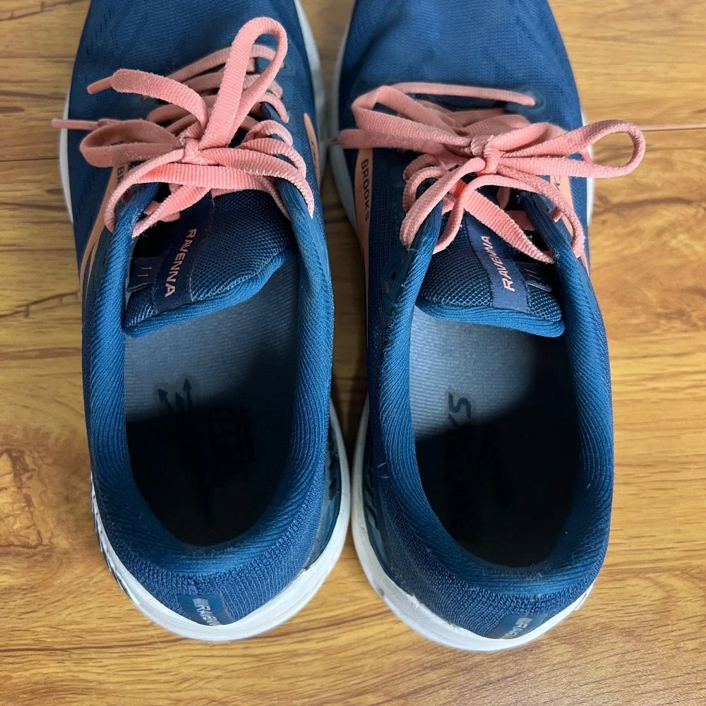 Brooks Ravenna 11 Running Shoes Womens Size 9 Blue Coral Sneakers 1203181B480 - Picture 10 of 10